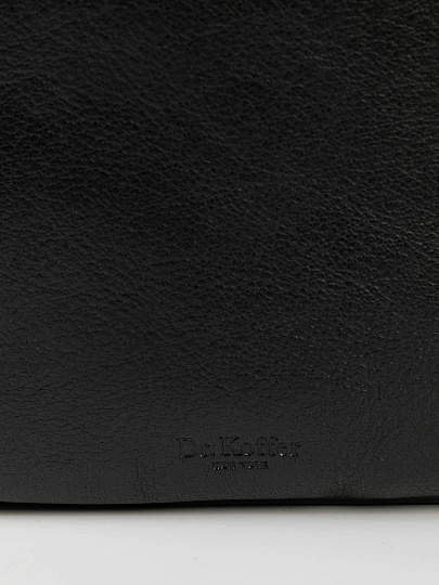 Женская сумка Dr.Koffer из натуральной кожи черная