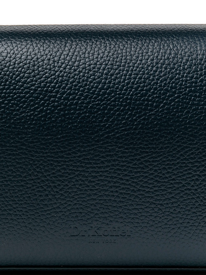 Женская сумка Dr.Koffer из натуральной кожи синяя