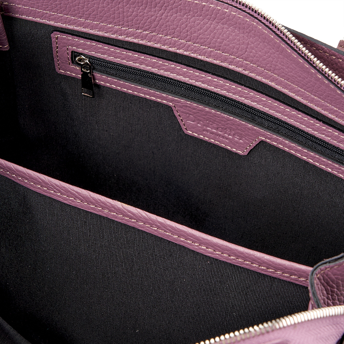 Женская сумка Dr. Koffer из натуральной кожи цвета фуксия