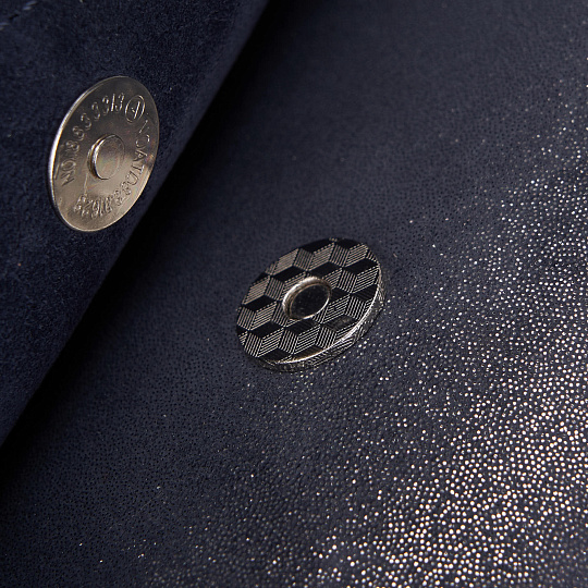 Женская сумка Dr. Koffer из натуральной кожи синяя