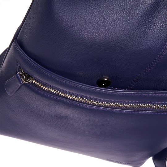 Рюкзак Dr.Koffer из натуральной кожи синий