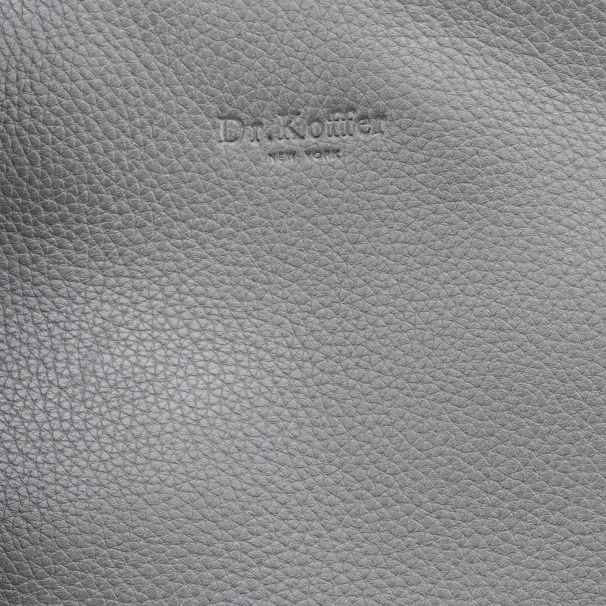 Женская сумка Dr.Koffer из натуральной кожи серая