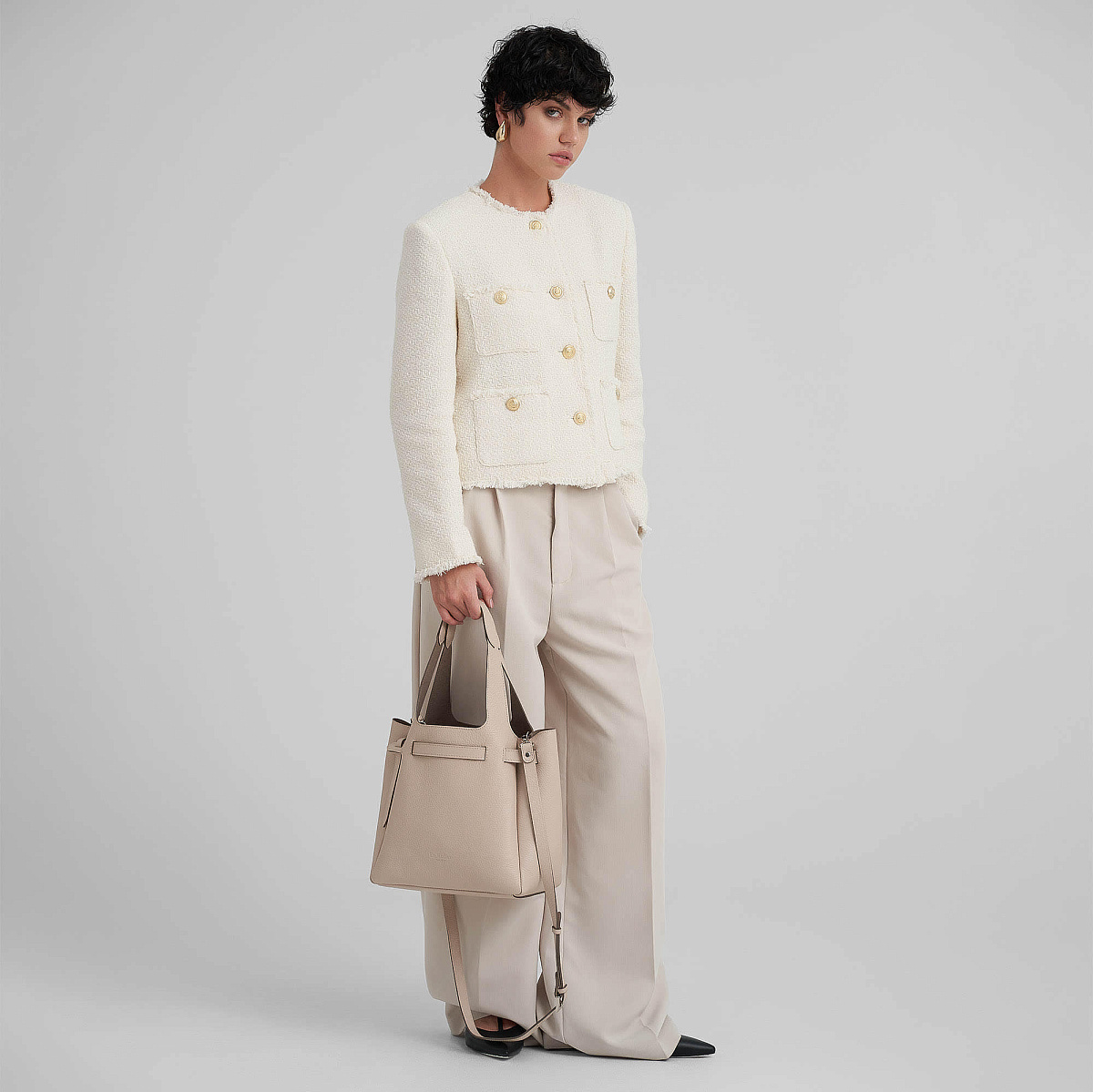 Женская сумка Dr. Koffer из натуральной кожи розовая