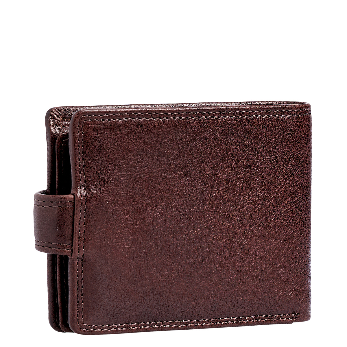 Портмоне Dr.Koffer из натуральной кожи коричневое