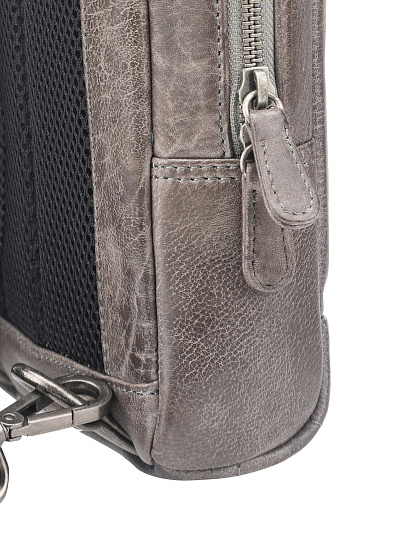 Рюкзак Dr. Koffer из натуральной кожи серый