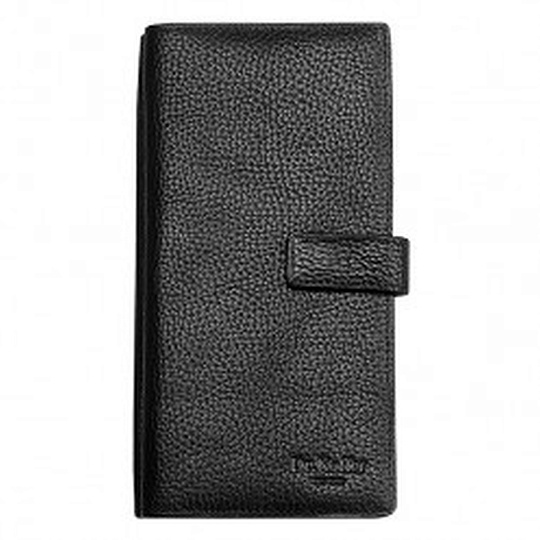 Портмоне Dr.Koffer из натуральной кожи черное