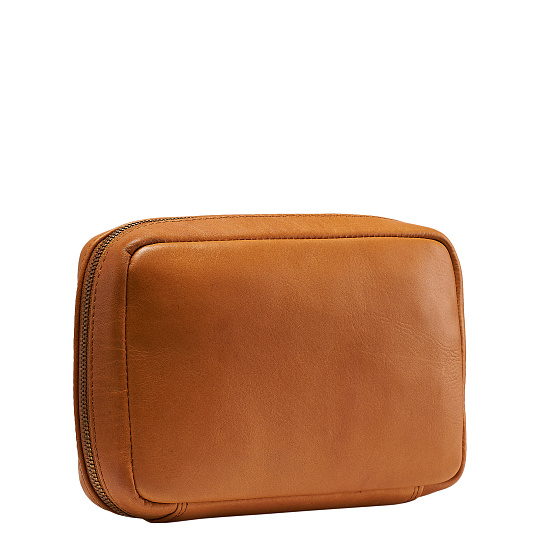 Несессер Dr.Koffer из натуральной кожи коричневый