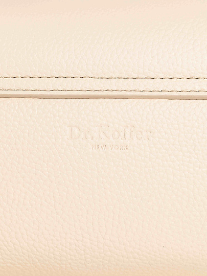 Женская сумка Dr. Koffer из натуральной кожи белая