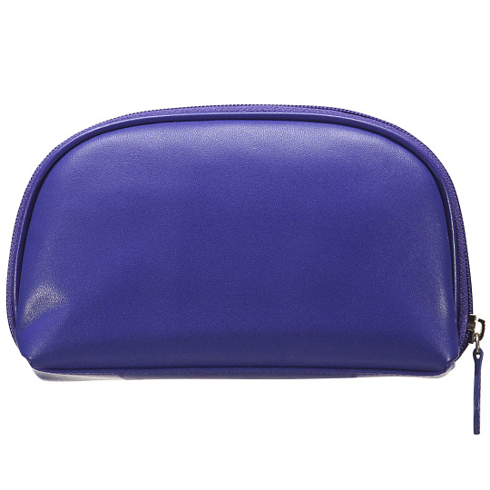 Косметичка Dr.Koffer из натуральной кожи синяя