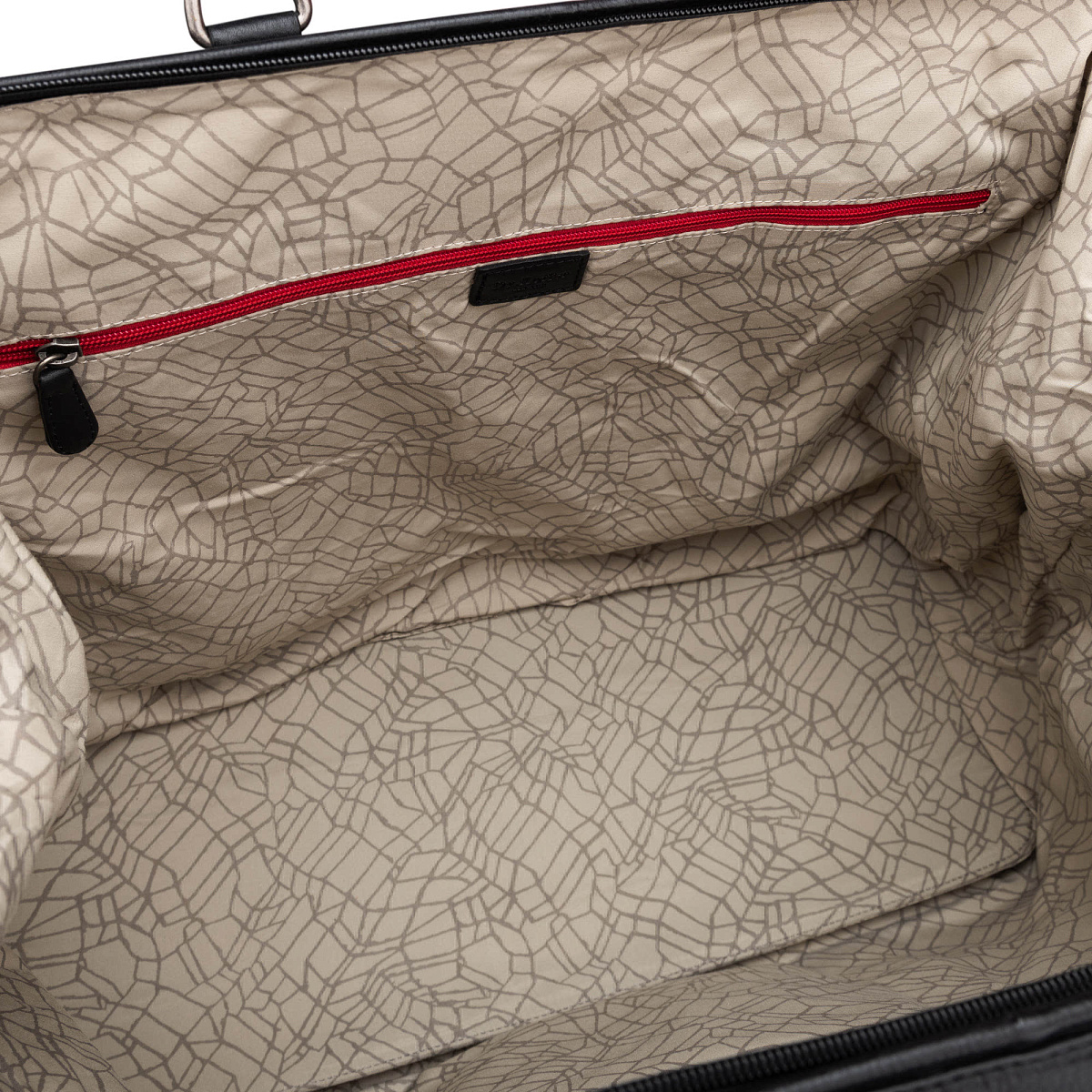 Сумка дорожная Dr.Koffer из натуральной кожи черная