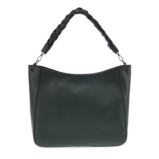 Женская сумка Dr. Koffer из натуральной кожи зеленая