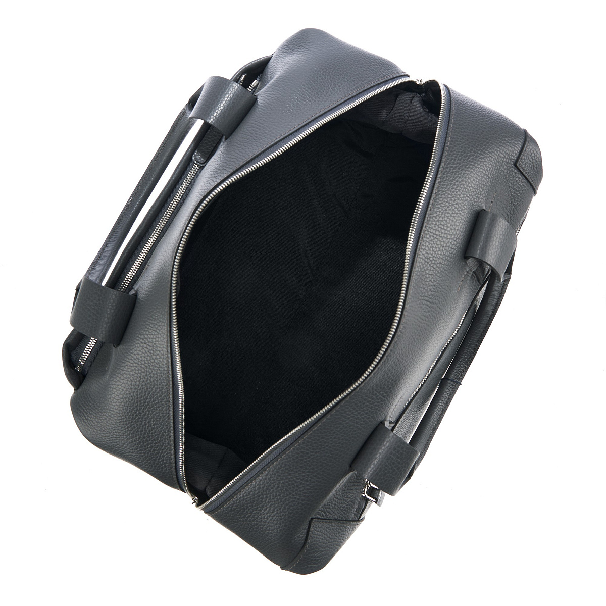 Сумка дорожная Dr. Koffer из натуральной кожи синяя