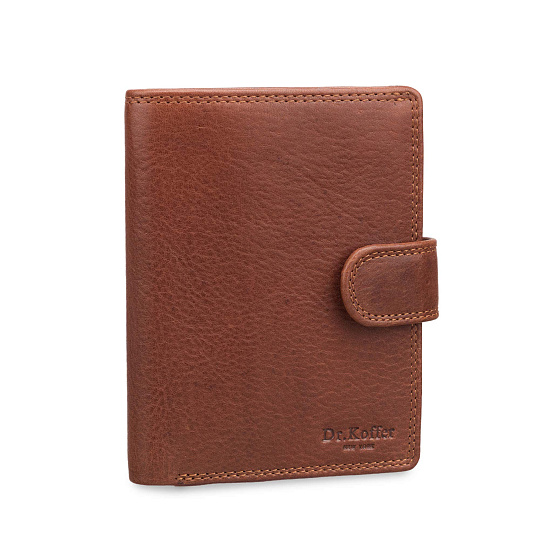 Обложка для паспорта/автодок из натуральной кожи Dr. Koffer