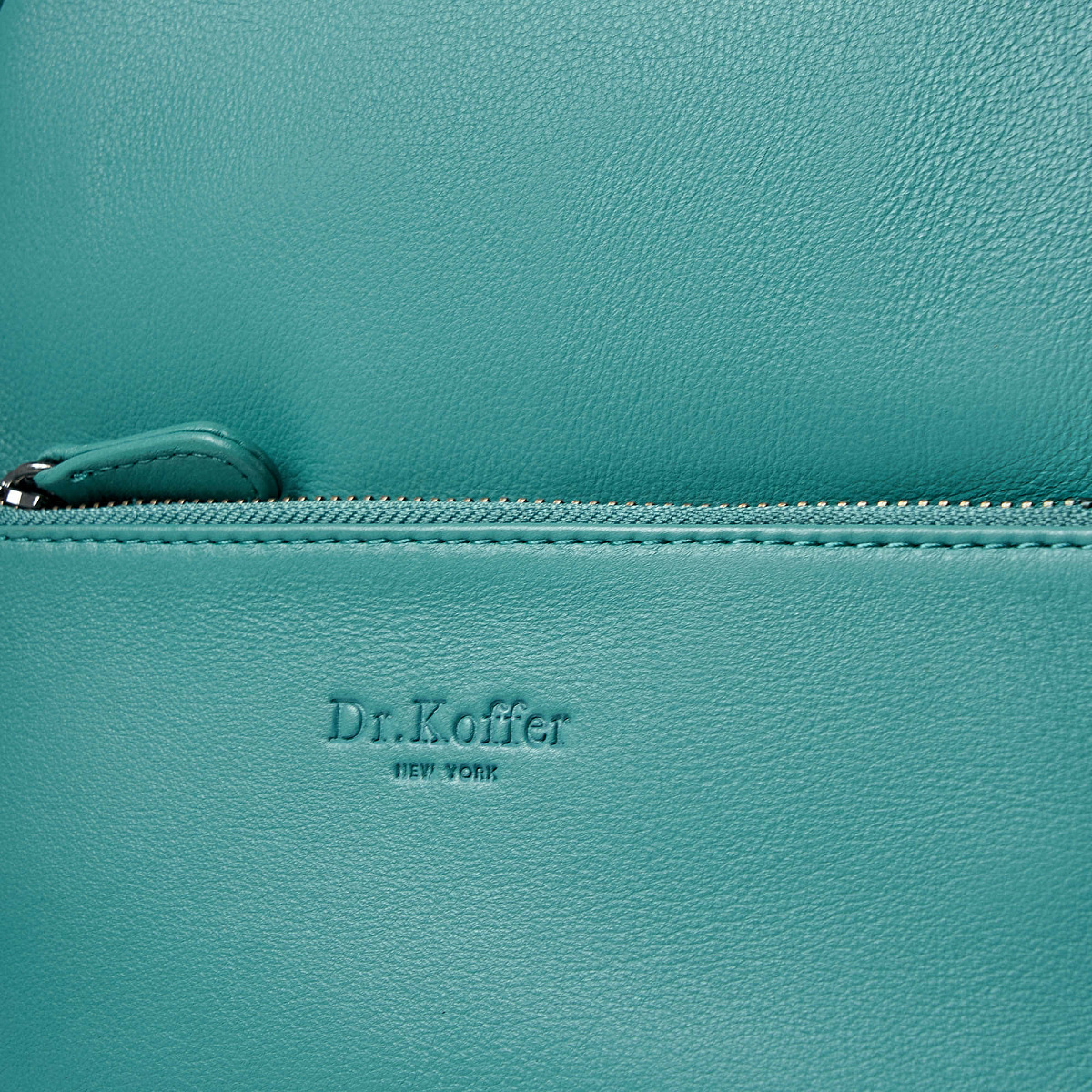 Рюкзак Dr.Koffer из натуральной кожи зеленый