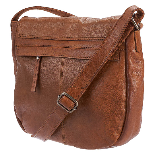 Женская сумка Dr.Koffer из натуральной кожи светло-коричневая