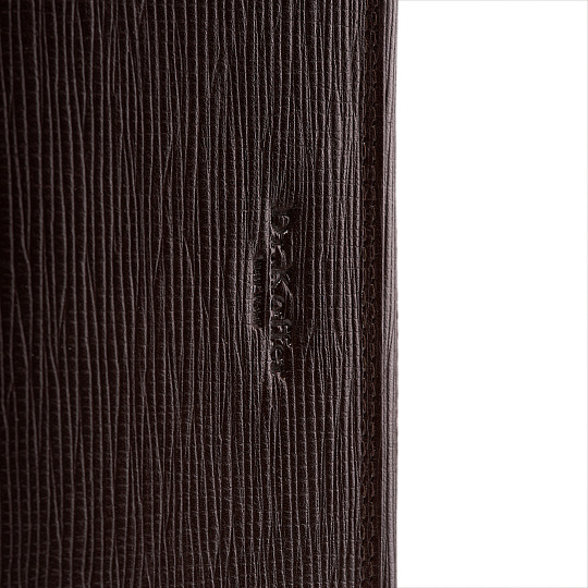 Сумка барсетка из натуральной кожи Dr. Koffer коричневая