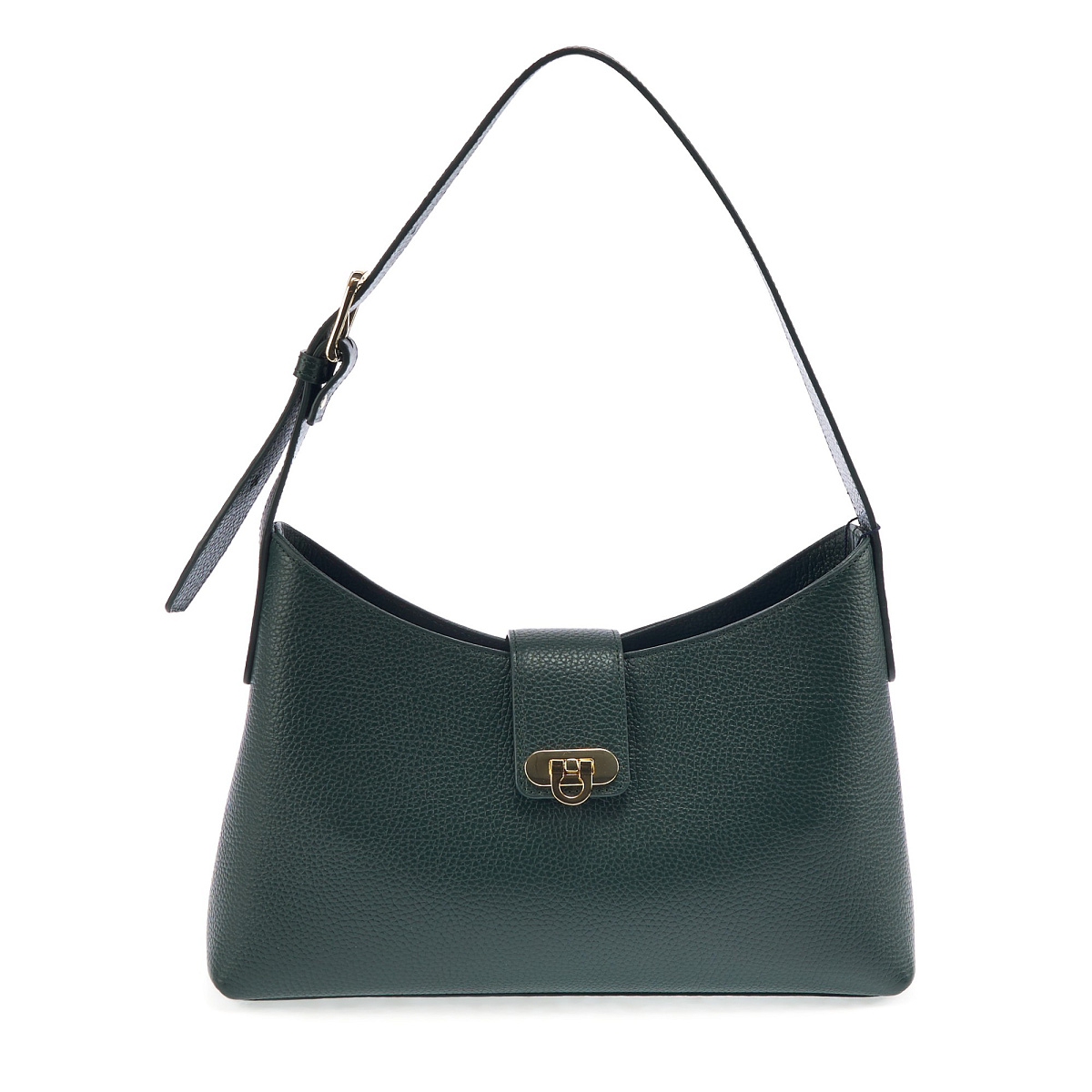 Женская сумка  Dr. Koffer из натуральной кожи зеленая