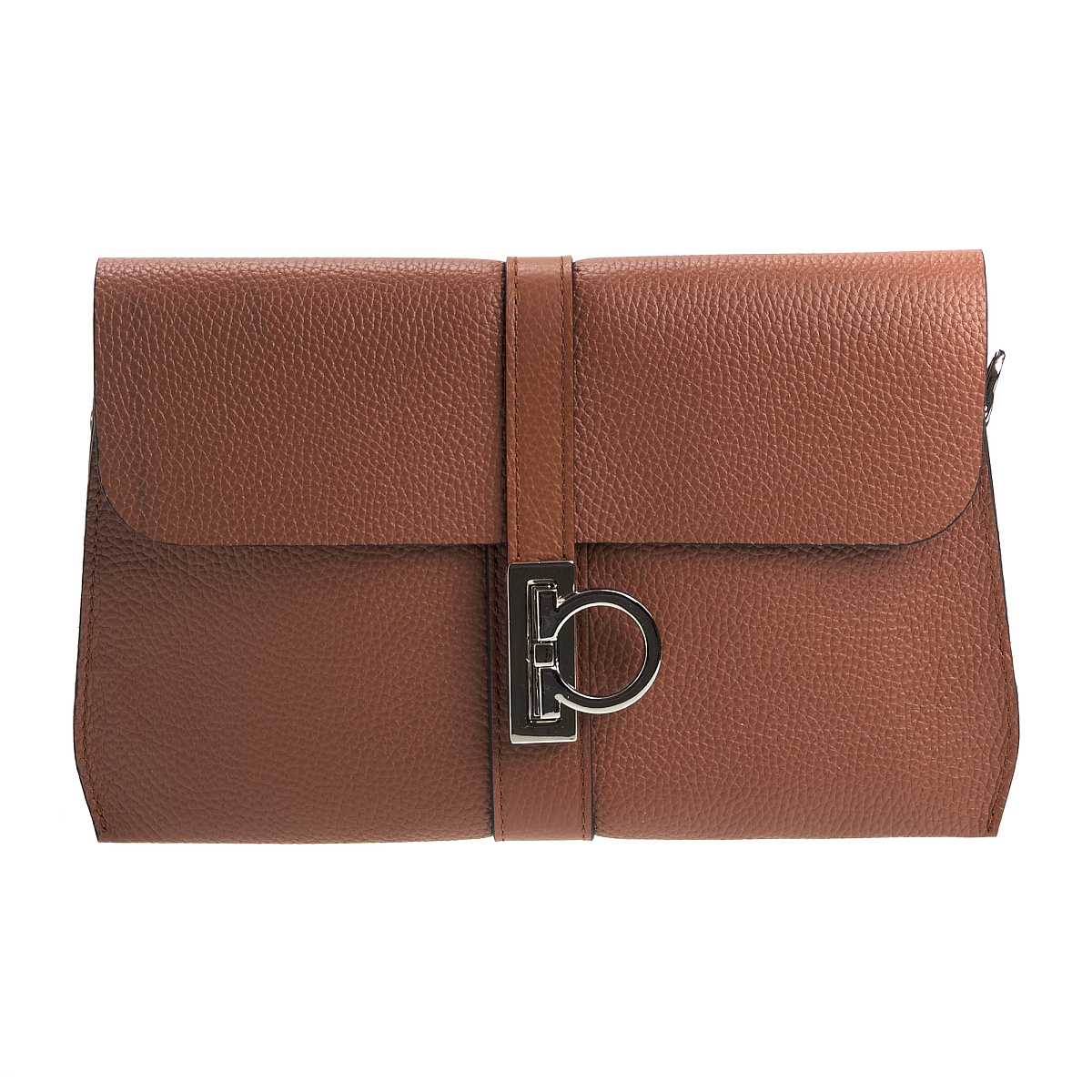 Женская сумка Dr. Koffer из натуральной кожи коричневая