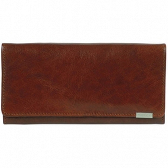 Кошелек Dr.Koffer из натуральной кожи светло-коричневый