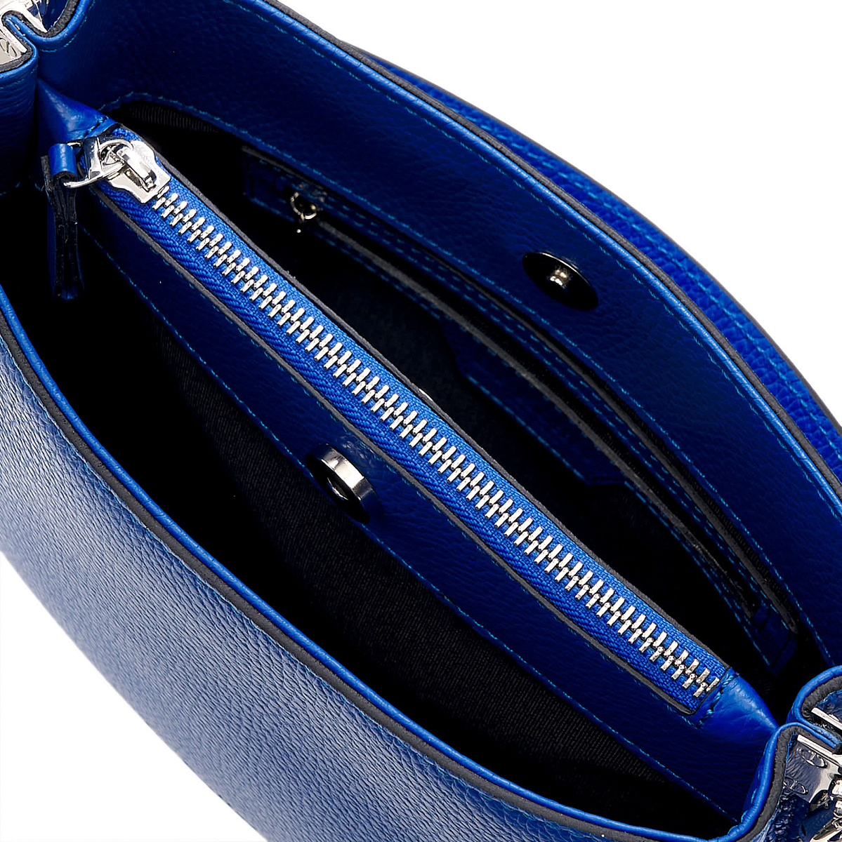 Женская сумка Dr. Koffer из натуральной кожи синяя