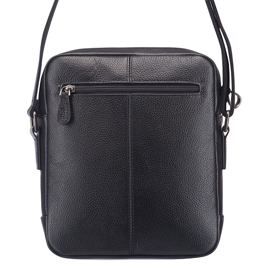 Сумка через плечо Dr.Koffer из натуральной кожи черная