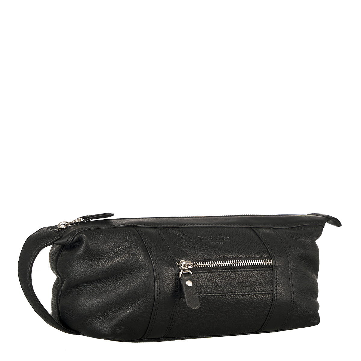 Несессер Dr. Koffer из натуральной кожи черный