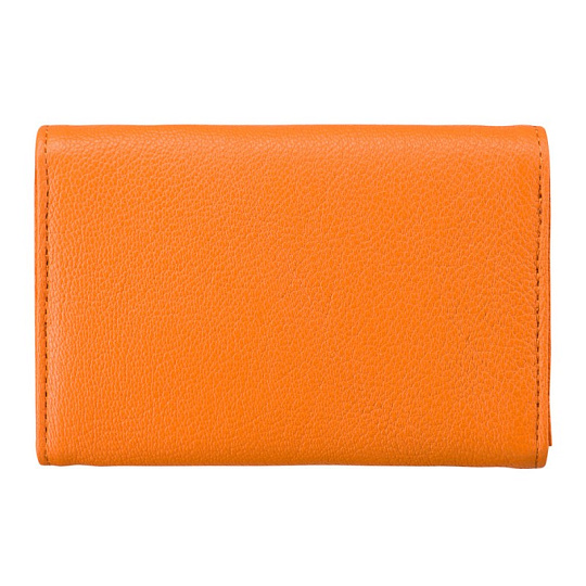 Оранжевый чехол на кнопке с набором для маникюра внутри Dr.Koffer X510323-170-58