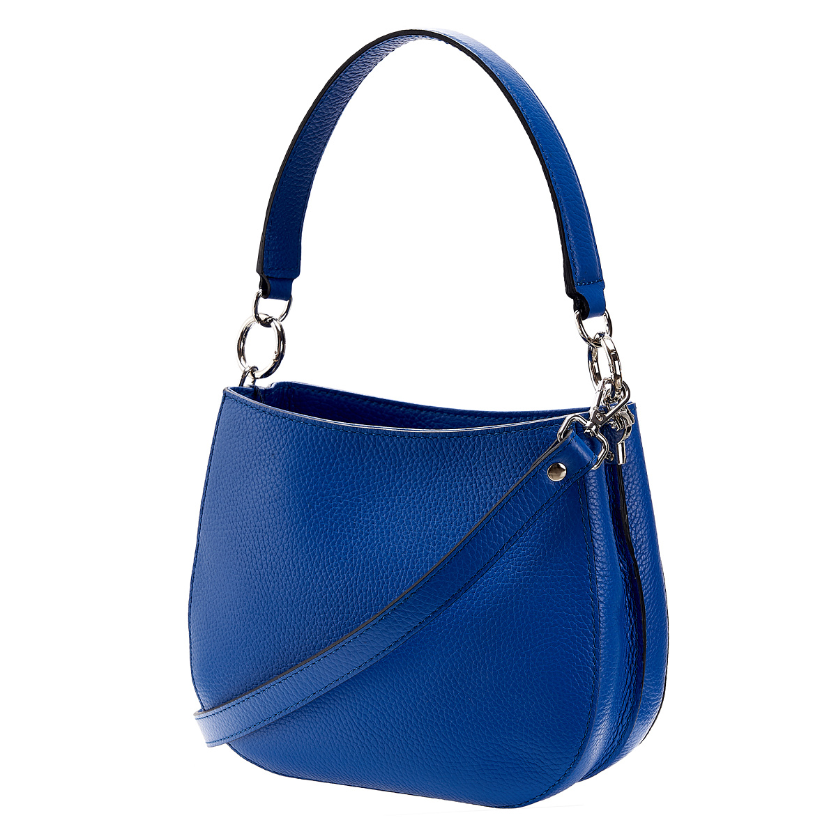 Женская сумка Dr. Koffer из натуральной кожи синяя