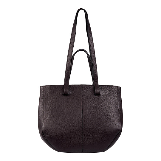 Женская сумка Dr. Koffer из натуральной кожи коричневая