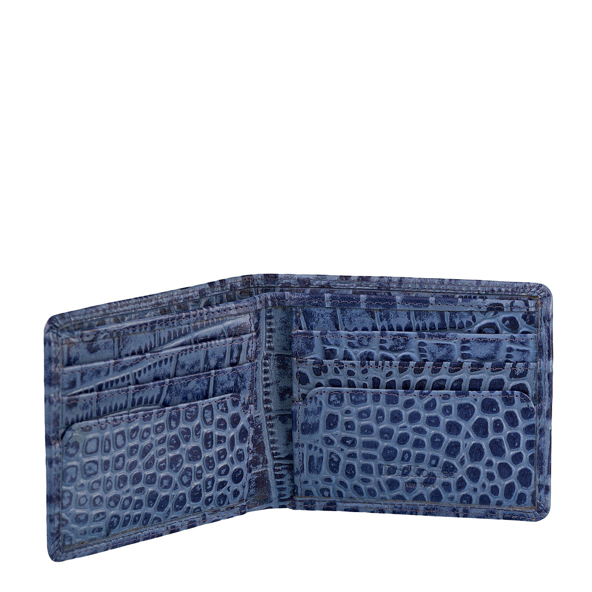 Портмоне Dr.Koffer из натуральной кожи синее