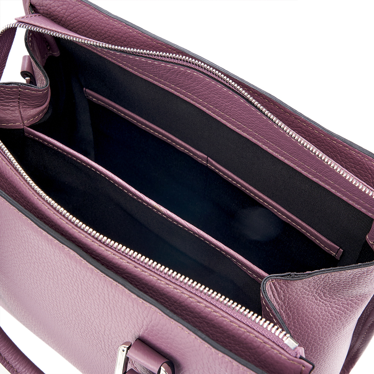 Женская сумка Dr. Koffer из натуральной кожи розовая