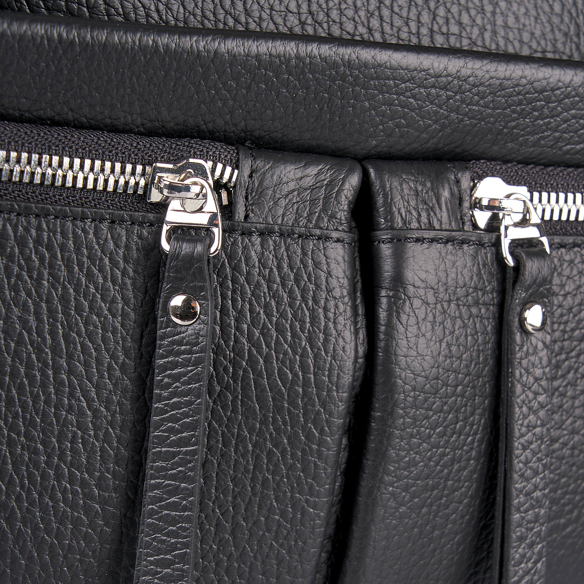 Сумка дорожная Dr.Koffer из натуральной кожи черная