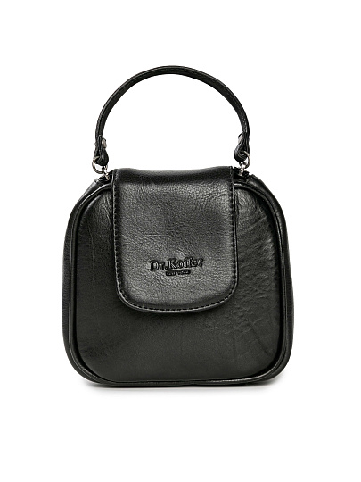 Несессер Dr.Koffer из натуральной кожи черный