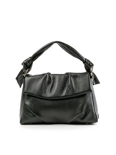 Женская сумка Dr.Koffer из натуральной кожи черная