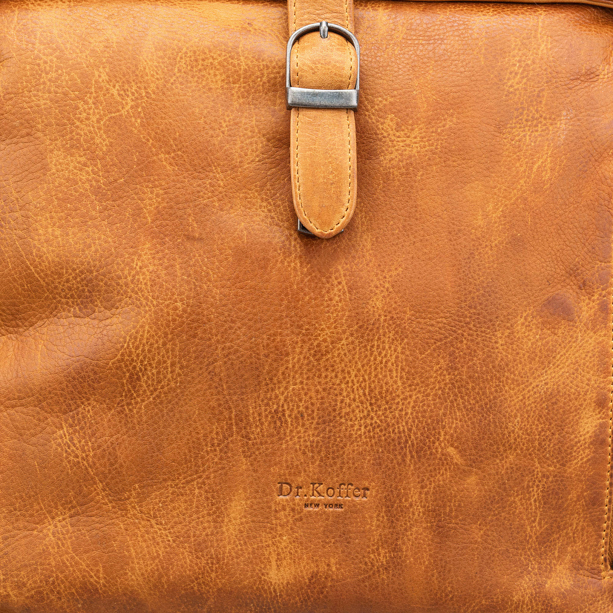 Рюкзак Dr.Koffer из натуральной кожи коричневый