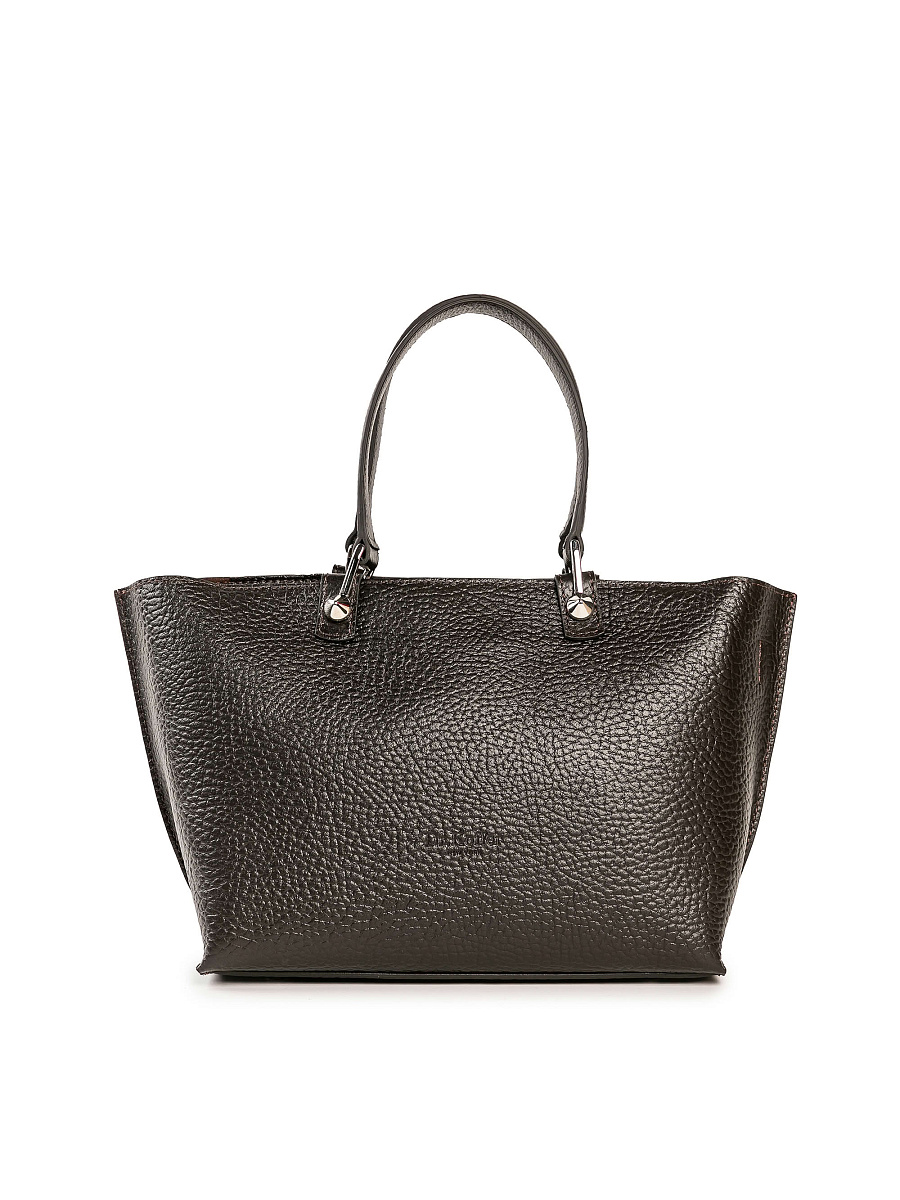 Женская сумка Dr. Koffer из натуральной кожи коричневая