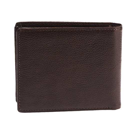Портмоне Dr.Koffer из натуральной кожи коричневое