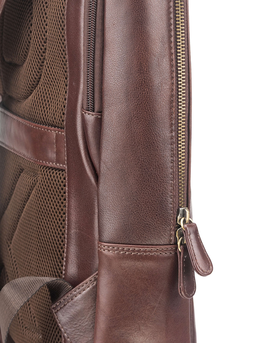 Рюкзак Dr. Koffer из натуральной кожи коричневый