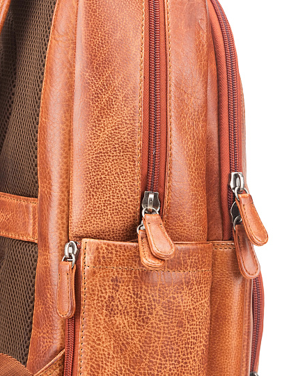 Рюкзак Dr. Koffer из натуральной кожи коричневый