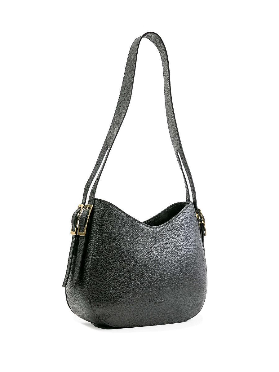 Женская сумка Dr.Koffer из натуральной кожи черная