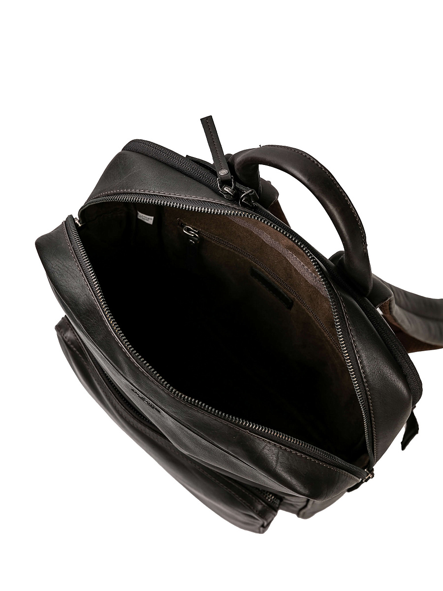 Рюкзак Dr.Koffer из натуральной кожи коричневый