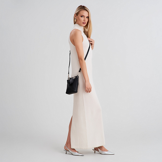 Женская сумка Dr. Koffer из натуральной кожи черная