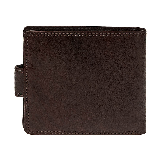 Портмоне Dr.Koffer из натуральной кожи коричневое