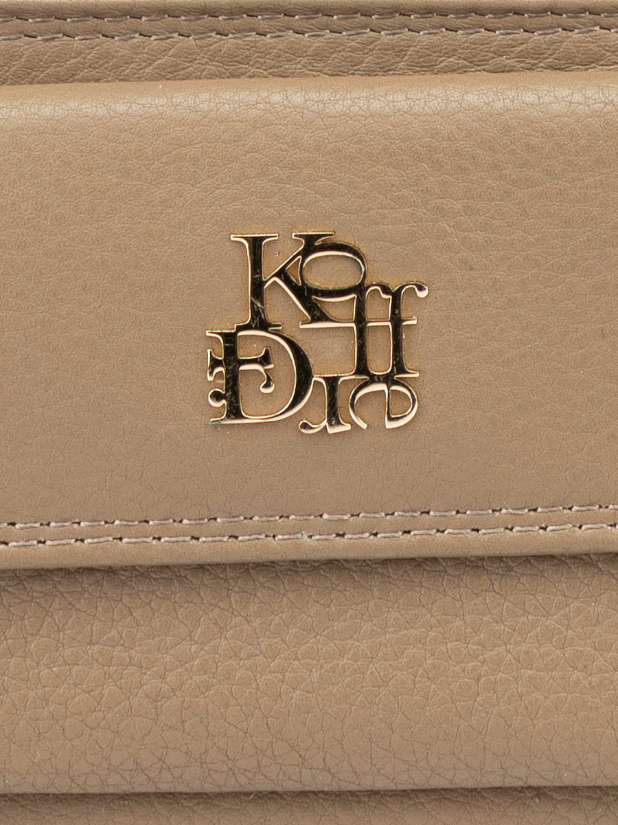 Ключница Dr.Koffer из натуральной кожи бежевая