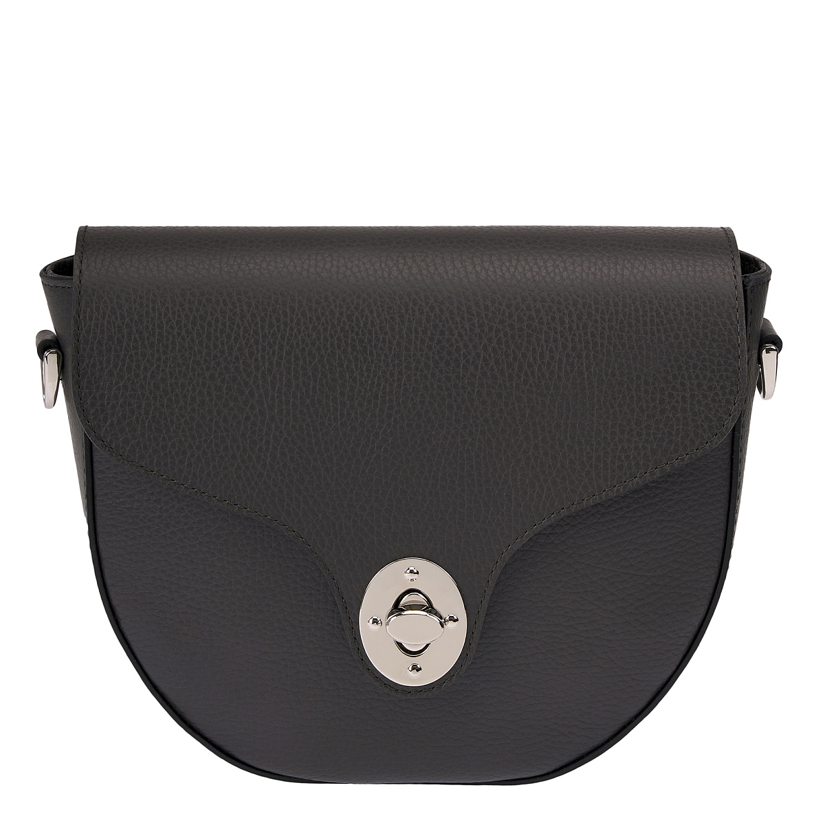 Женская сумка Dr. Koffer из натуральной кожи серая