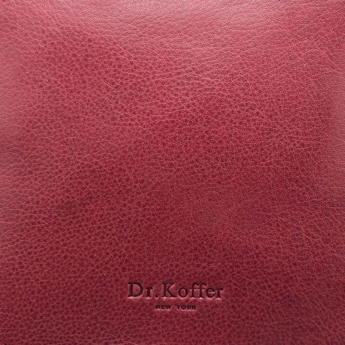 Женская сумка Dr.Koffer из натуральной кожи красная