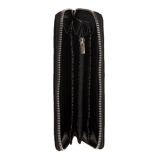 Портмоне Dr.Koffer из натуральной кожи черное