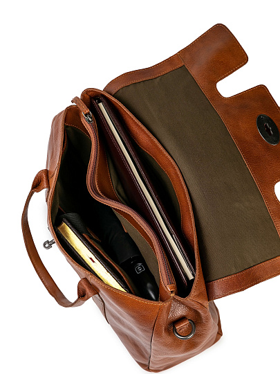 Сумка для документов Dr.Koffer из натуральной кожи