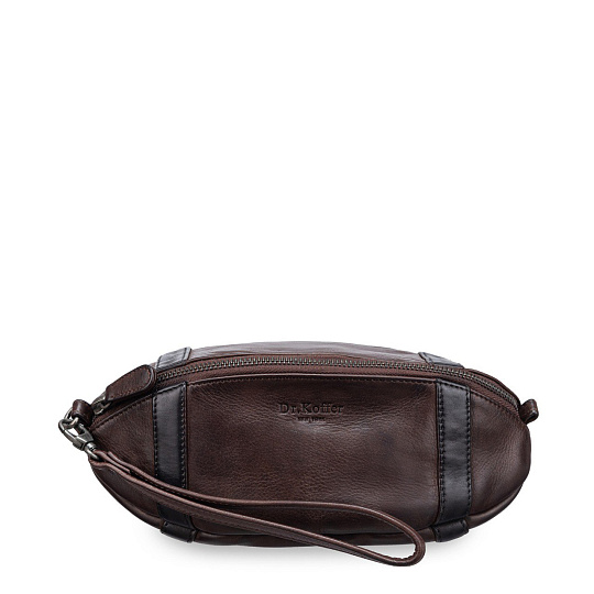 Несессер Dr.Koffer из натуральной кожи коричневый