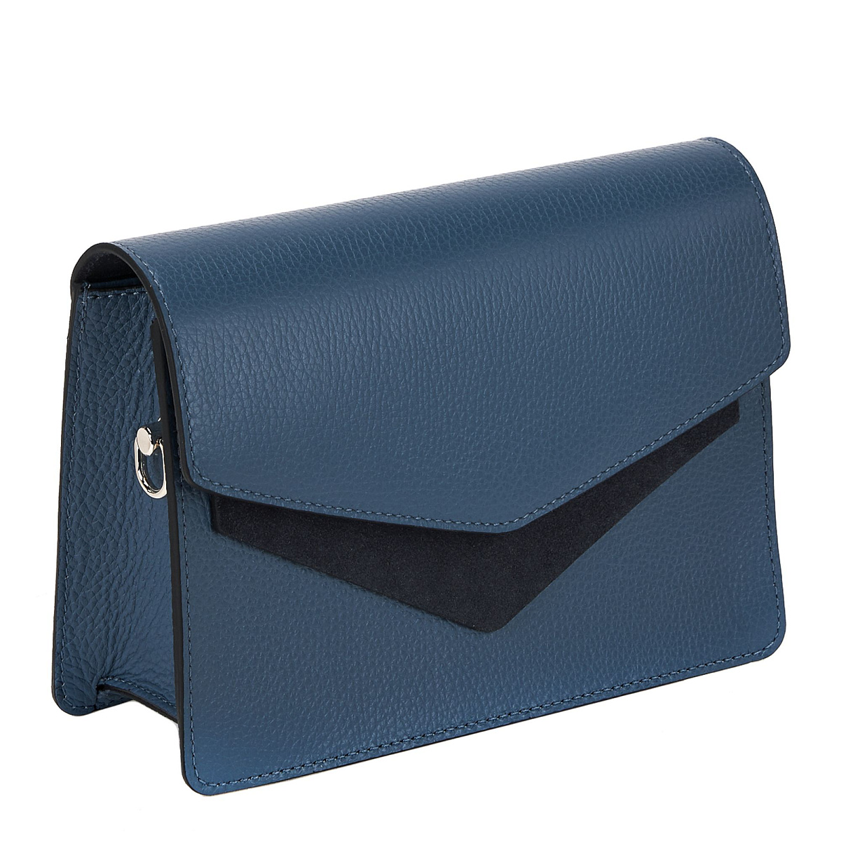 Женская сумка Dr. Koffer из натуральной кожи синяя